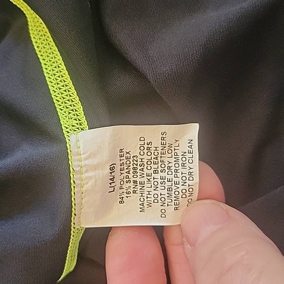 Boy LARGE Compression Football Tee By Bcg - Picture 6 of 7